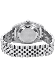 116200 | Hidden Clasp | Rolex Datejust Watch | 36Mm | Red Dial | Jubilee Band