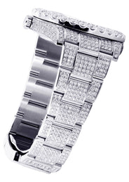 Diamond Rolex Datejust 41 | Custom Diamond Dial | Stainless Steel | 19.5 Carats