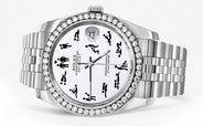 116200 | Hidden Clasp | Diamond Rolex Datejust  Watch | 36Mm | Custom Erotic Dial | Jubilee Band