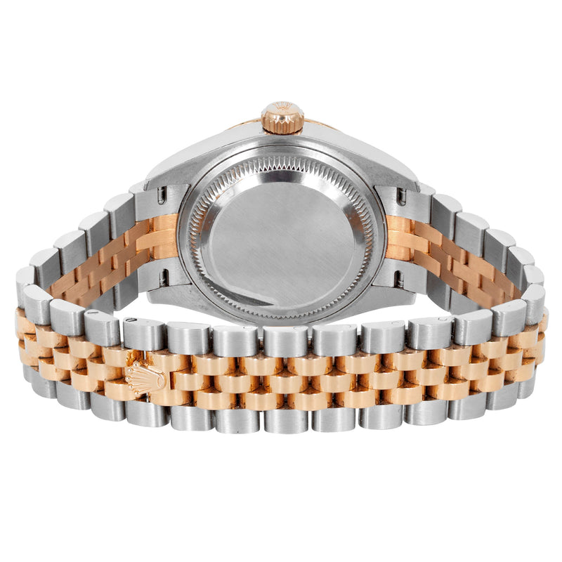 ROLEX DATEJUST 31 MM | OYSTER BAND 18K GOLD & STEEL WATCH | 178271 | 18KYELLOW GOLD SMOOTH | PINK ROMAN