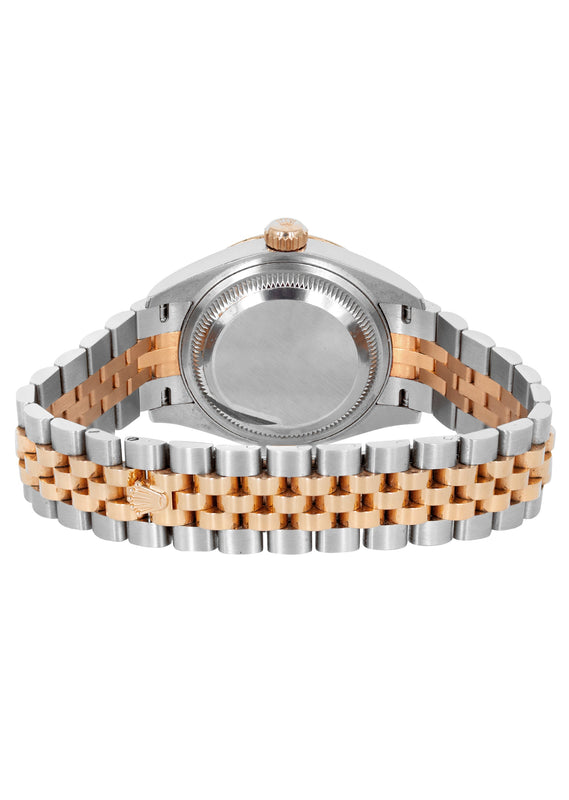 ROLEX DATEJUST 31 MM | OYSTER BAND 18K GOLD & STEEL WATCH | 178271 | 18KYELLOW GOLD SMOOTH | PINK ROMAN