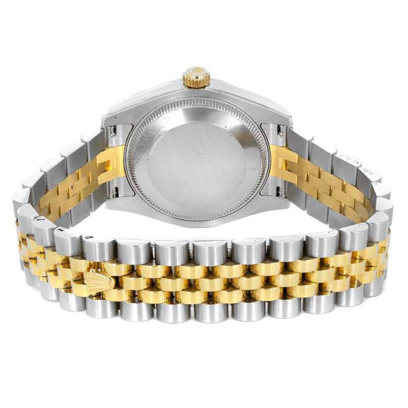 ROLEX DATEJUST 31 MM | JUBILEE BAND 18K GOLD & STEEL WATCH | 178273 | 18KYELLOW GOLD SMOOTH | GREY ROMAN