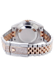 Diamond Rolex Datejust 41 Two Tone Rose Gold And Steel | 25 Carats