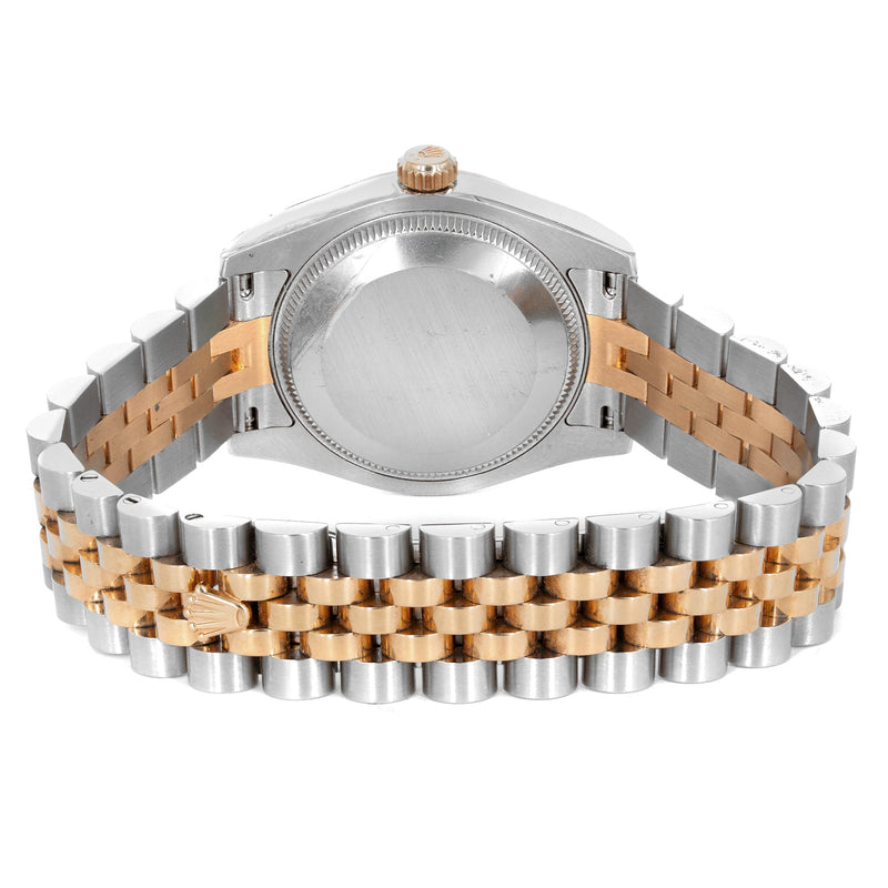ROLEX DATEJUST 31 MM | OYSTER BAND 18K GOLD & STEEL WATCH | 178271 | 18KYELLOW GOLD SMOOTH | ROSE DIAMOND