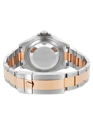 ROLEX YACHT MASTER 40 MM | TWO TONE 18K ROSE GOLD AND STAINLESS STEEL | BLACK DIAL