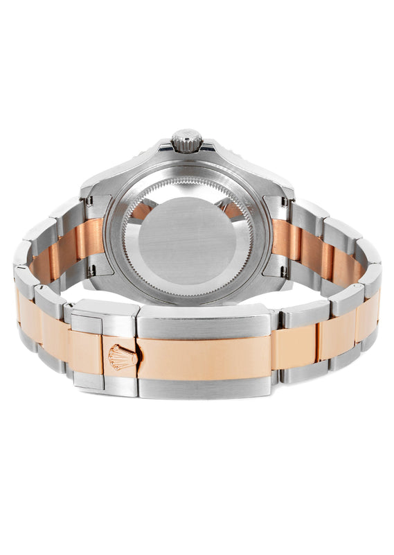 ROLEX YACHT MASTER 40 MM | TWO TONE 18K ROSE GOLD AND STAINLESS STEEL | BLACK DIAL