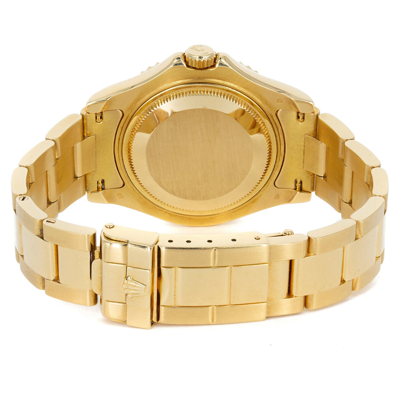 ROLEX YACHT MASTER 40 MM | 18K YELLOW GOLD | WHITE DIAL | OYSTER BAND