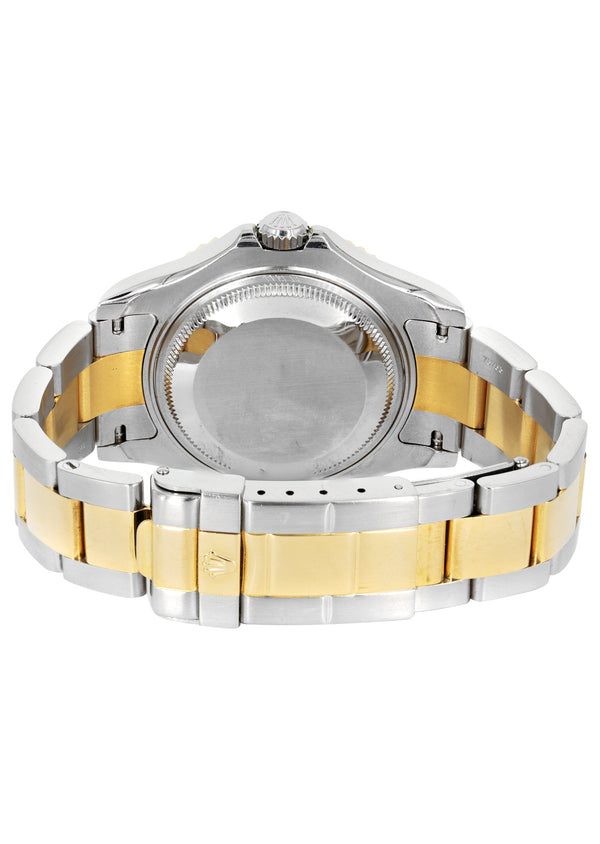 ROLEX YACHT MASTER 40 MM | TWO TONE 18K YELLOW GOLD AND STAINLESS STEEL | BLUE DIAL