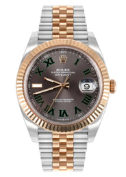 ROLEX DATEJUST 41 MM | ROSE GOLD & STEEL WATCH | JUBILEE BAND