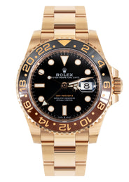 Rolex GMT Master II  | 18k Rose Gold 126715CHNR | Black Dial | Ceramic Bezel | Root Beer