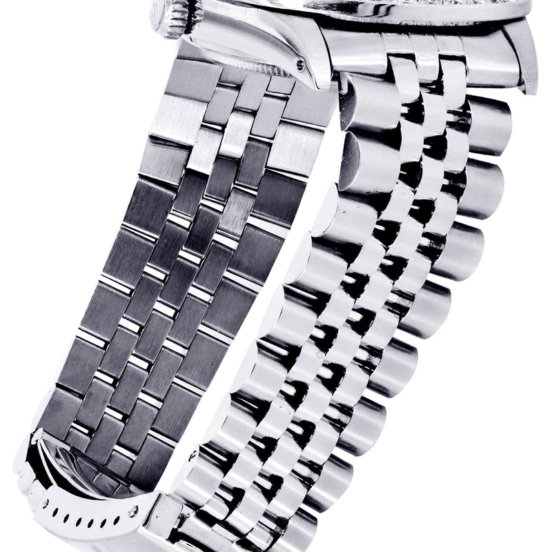 Diamond Rolex Datejust 36 MM | 2.75 Carat | Custom Diamond Dial | Jubiliee Band