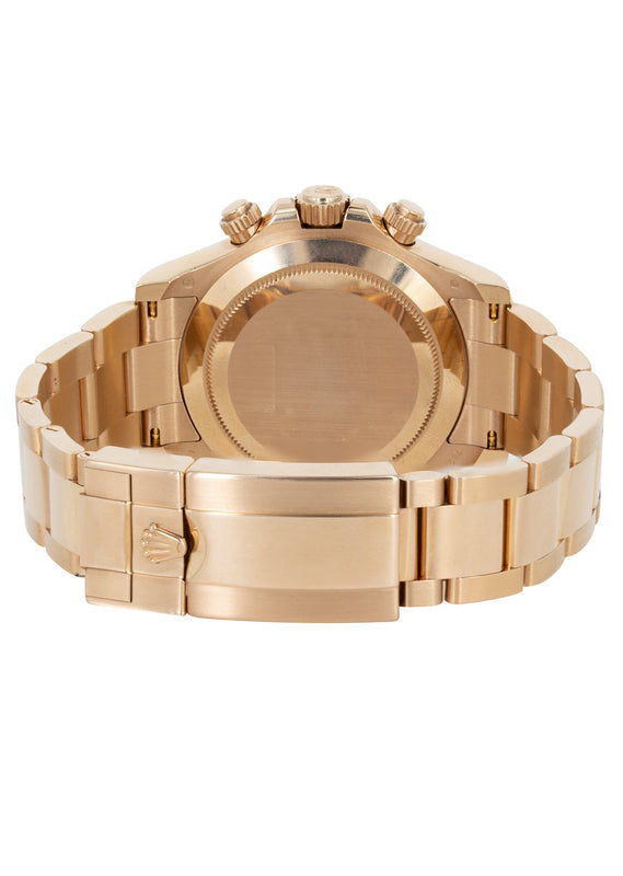 Rolex Cosmograph Daytona | 18k Rose Gold 116505 | Chocolate Arabic Numbers | Chronograph