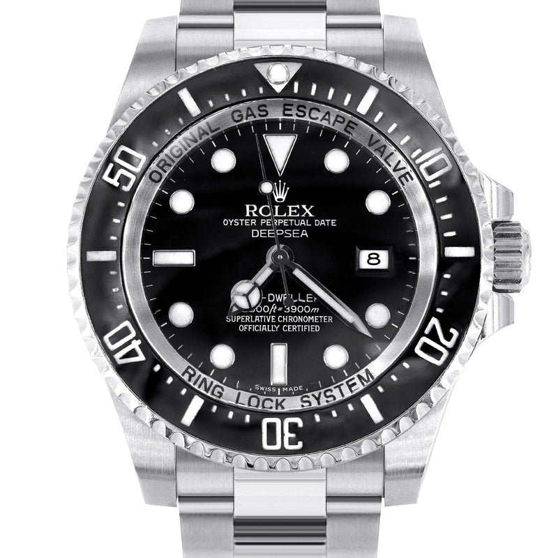 Rolex Sea-Dweller Deepsea  | Stainless Steel 116660 | Black Dial | Ceramic Bezel | 44 MM