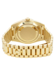 Rolex Day-Date 40 Presidential | 18k Yellow Gold 228238| Champagne Roman Dial | Fluted Bezel