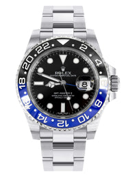 Rolex GMT Master II  | Stainless Steel 116710BLNR | Black Dial | Black & Blue Ceramic Bezel | Batman