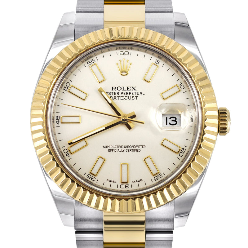 ROLEX DATEJUST II 41 MM | OYSTER STEEL WATCH