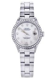 Diamond Rolex Datejust 36 MM | 2 Carat | Diamond Mother of Pear Dial