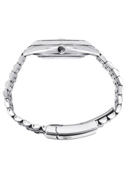 ROLEX DATEJUST 41 MM | STEEL WATCH | JUBILEE BAND | RHODIUM INDEX DIAL | 18K FLUTED BEZEL