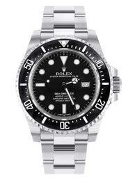 ROLEX SEA-DWELLER 40 MM | STEEL WATCH | OYSTER BAND | CERAMIC BLACK BEZEL