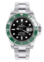 ROLEX SUBMARINER DATE 41 "STARBUCKS" | STEEL WATCH | OYSTER BAND | CERAMIC GREEN BEZEL