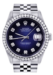 Womens Rolex Datejust Watch 16200 | 36Mm | Blue Dial | Jubilee Band