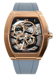 Frost NYC Mens Watch - Automatic Skeleton Rose Sport Watch | FRST-01-RC | Gray