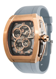 Frost NYC Mens Watch - Automatic Skeleton Rose Sport Watch | FRST-01-RC | Gray