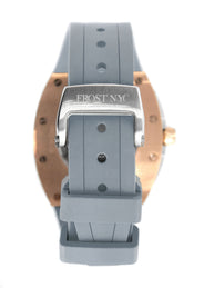 Frost NYC Mens Watch - Automatic Skeleton Rose Sport Watch | FRST-01-RC | Gray