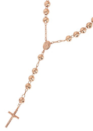 14K Rose Gold Rosary Chain