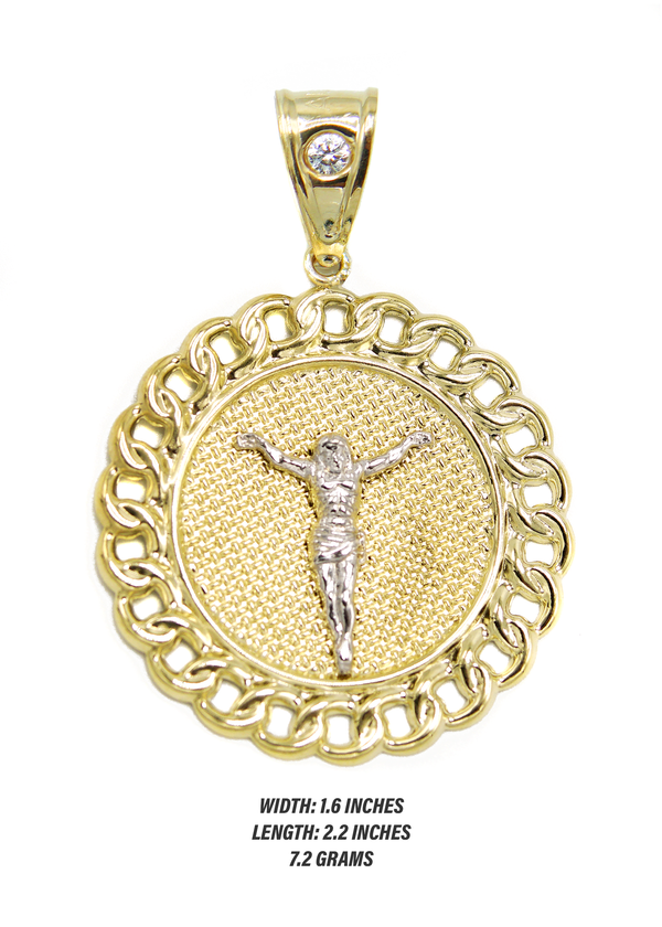 10K Gold Jesus Pendant | 7.2 Grams