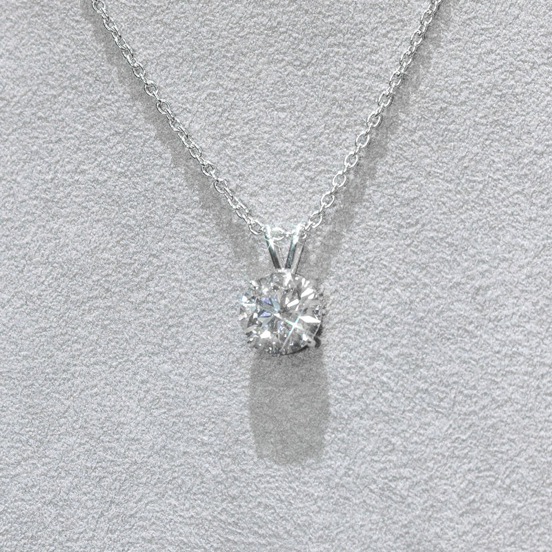 Women Jewelry - Diamond Necklace For Women | Lab Grown Diamond Solitaire Pendant
