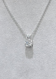 Women Jewelry - Diamond Necklace For Women | Lab Grown Diamond Solitaire Pendant