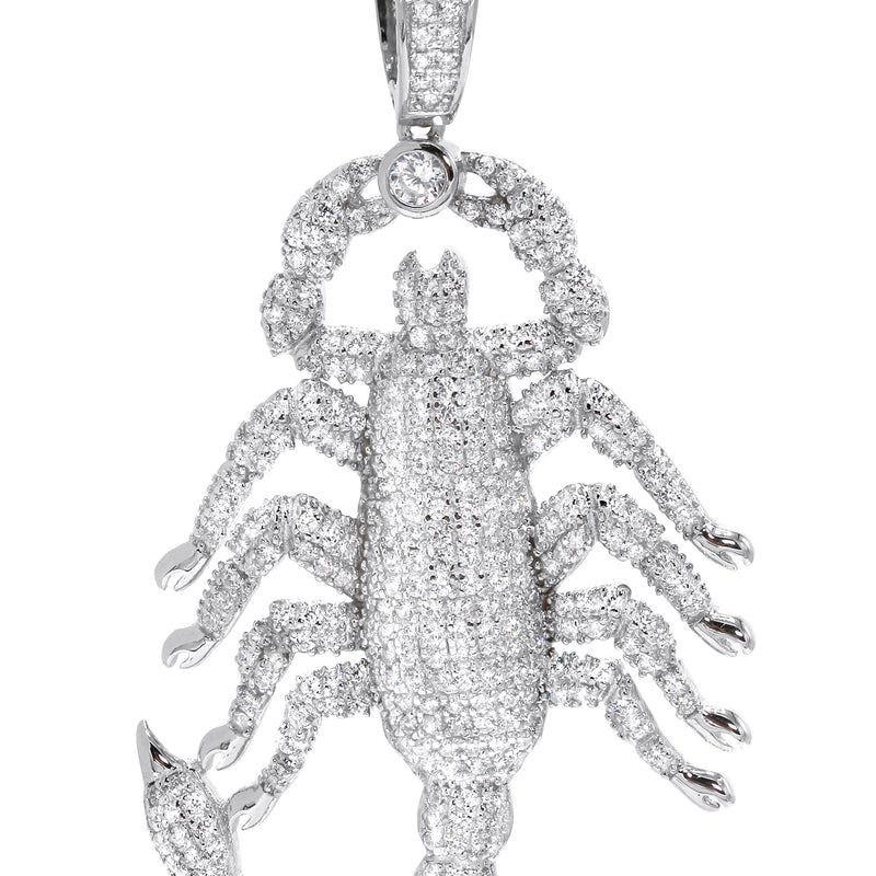 Silver Pendant - Silver Scorpion Pendant | Appx 9.3 Grams