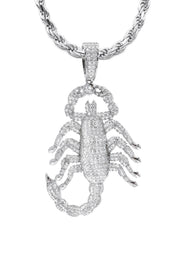 Silver Scorpion Necklace | 33 Grams