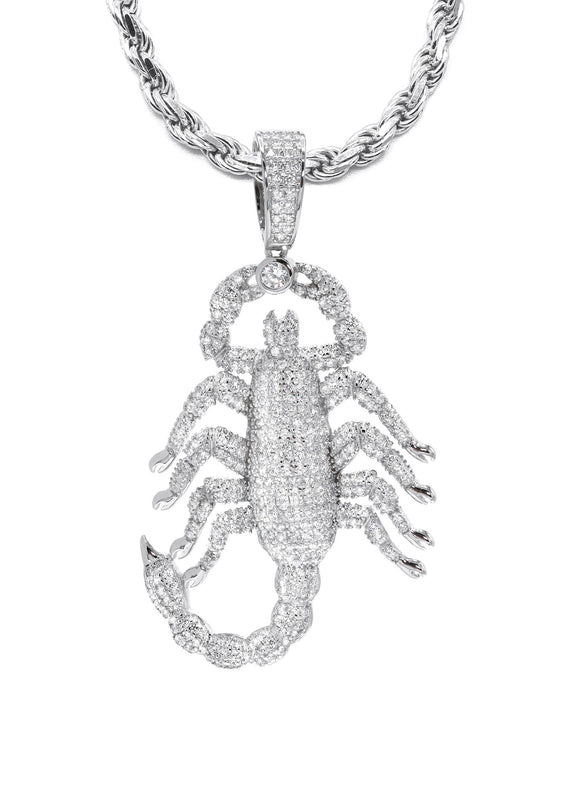Silver Scorpion Necklace | 33 Grams