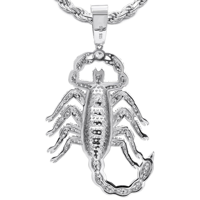 Silver Scorpion Necklace | 33 Grams