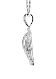 Silver Crown Necklace | 33.2 Grams