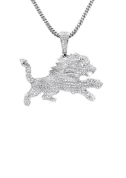 Silver Lion Necklace | 31.8 Grams