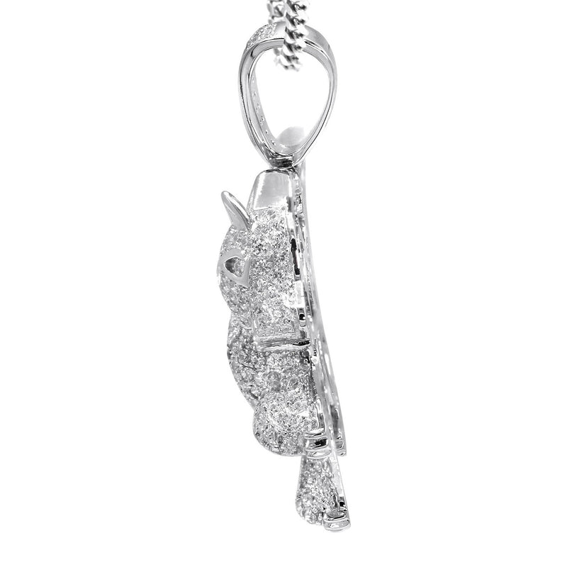 Silver Lion Necklace | 31.8 Grams
