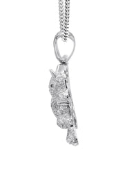 Silver Lion Necklace | 31.8 Grams