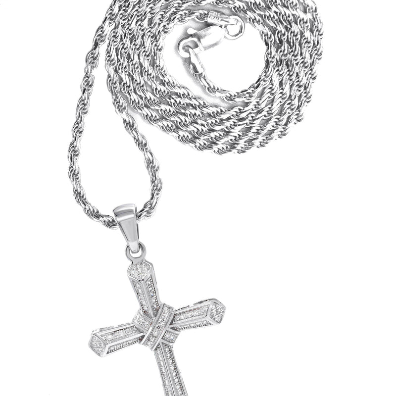 Silver Cross Necklace | 17 Grams