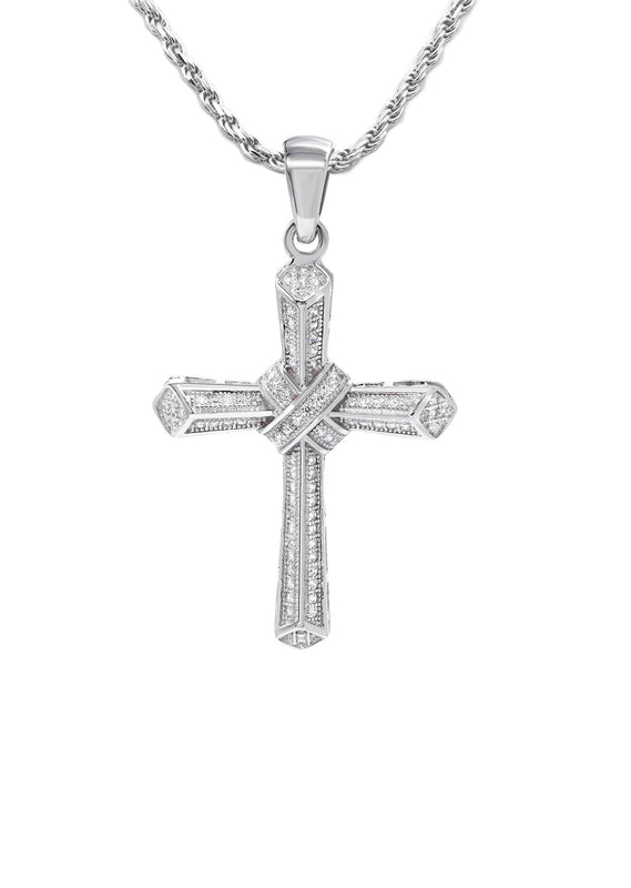Silver Cross Necklace | 17 Grams