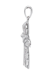 Silver Pendant - Silver Cross Pendant | Appx 3.4 Grams