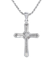 Silver Cross Necklace | 17 Grams