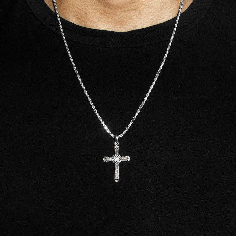 Silver Cross Necklace | 17 Grams