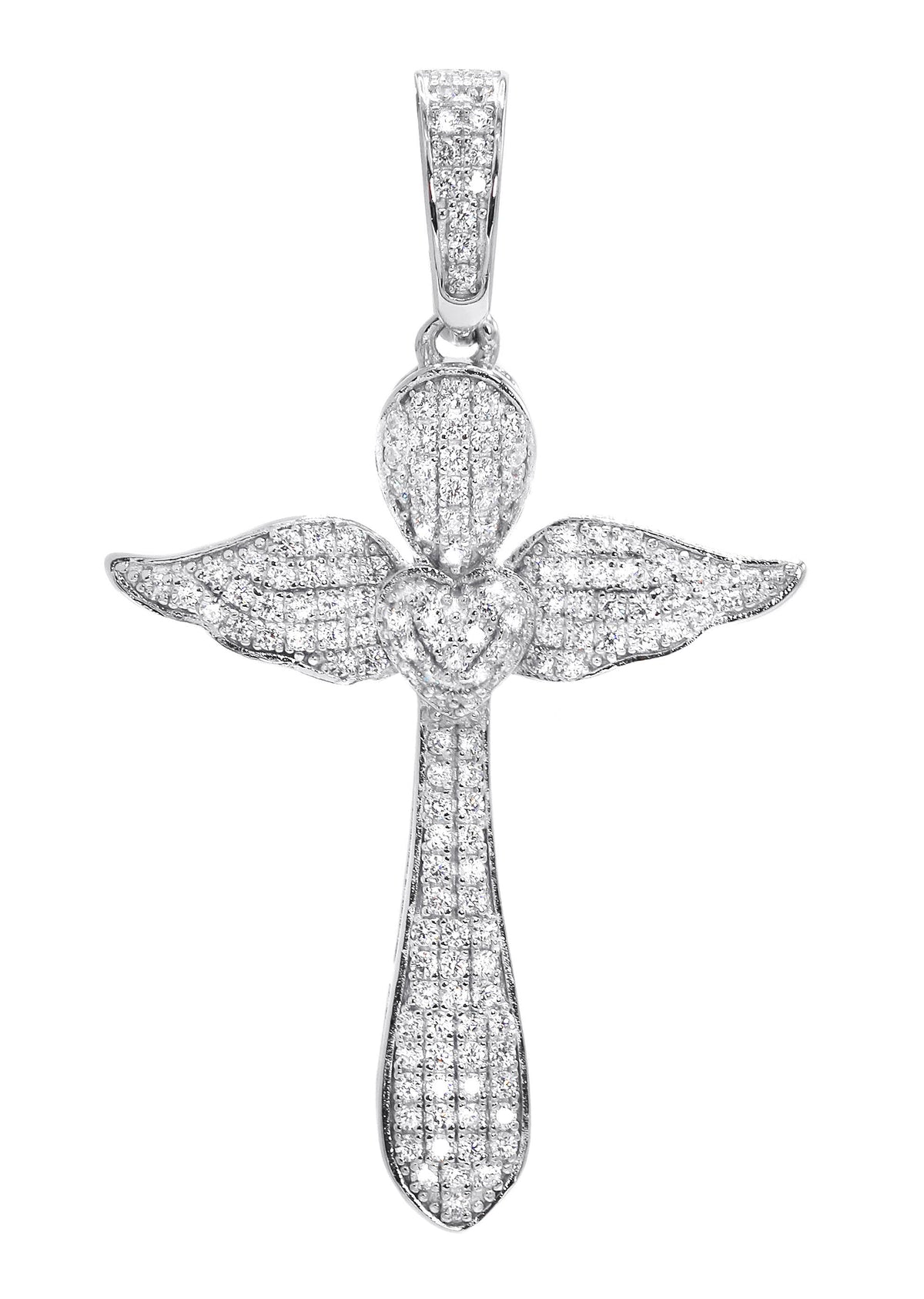 Silver Pendant - Silver Cross Pendant | Appx 4.5 Grams