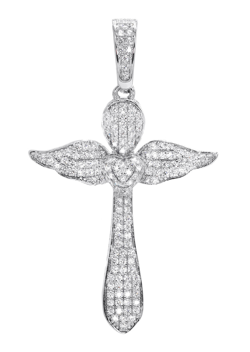 Silver Pendant - Silver Cross Pendant | Appx 4.5 Grams