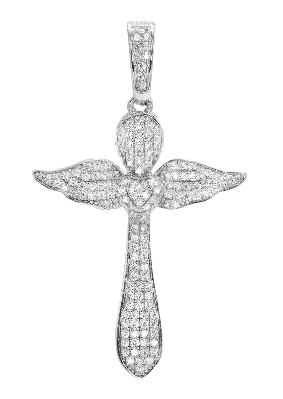 Silver Pendant - Silver Cross Pendant | Appx 4.5 Grams