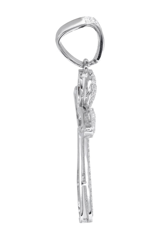 Silver Pendant - Silver Cross Pendant | Appx 4.5 Grams
