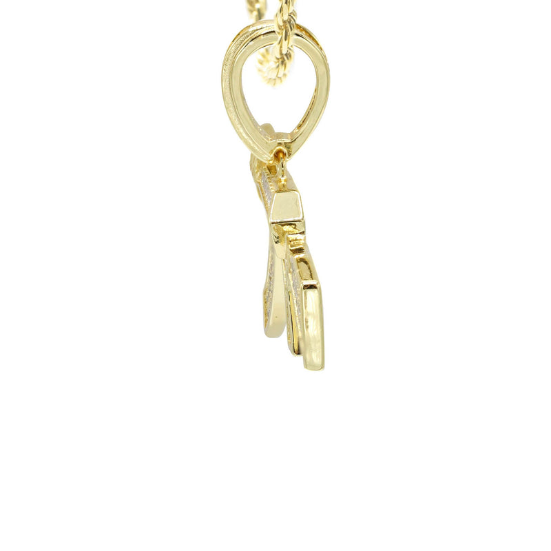 Silver Necklace - Gold Gun Necklace | 14.6 Grams
